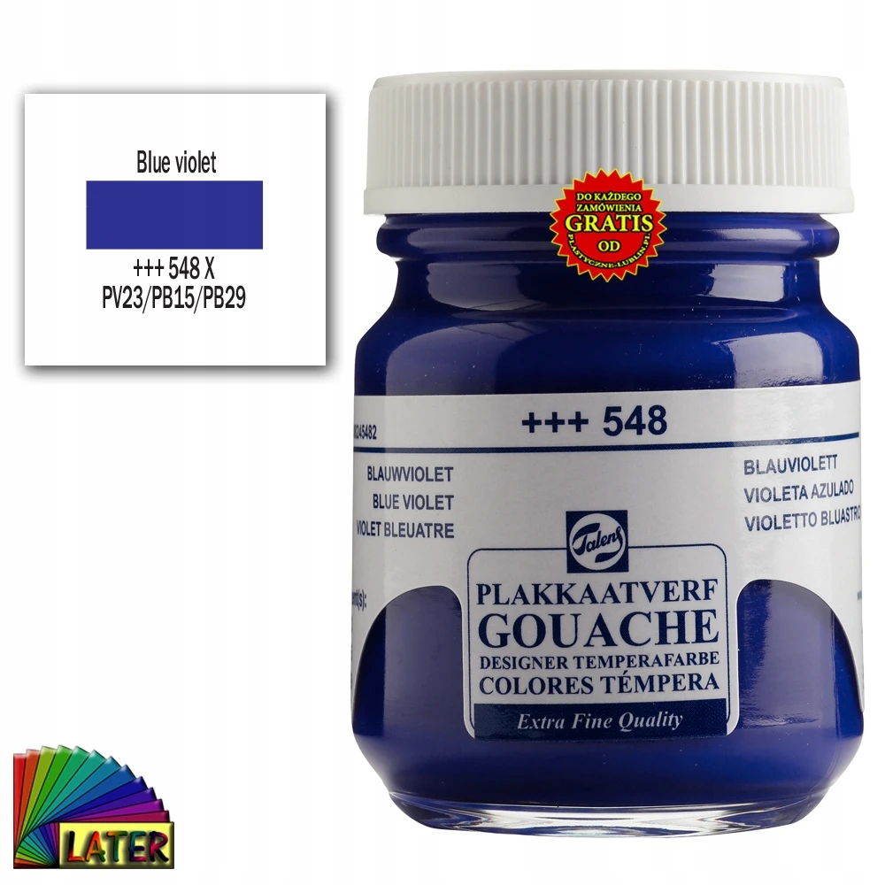 Royal Talens Talens Gouache Dažai 50 ml - Mėlynai Violetiniai