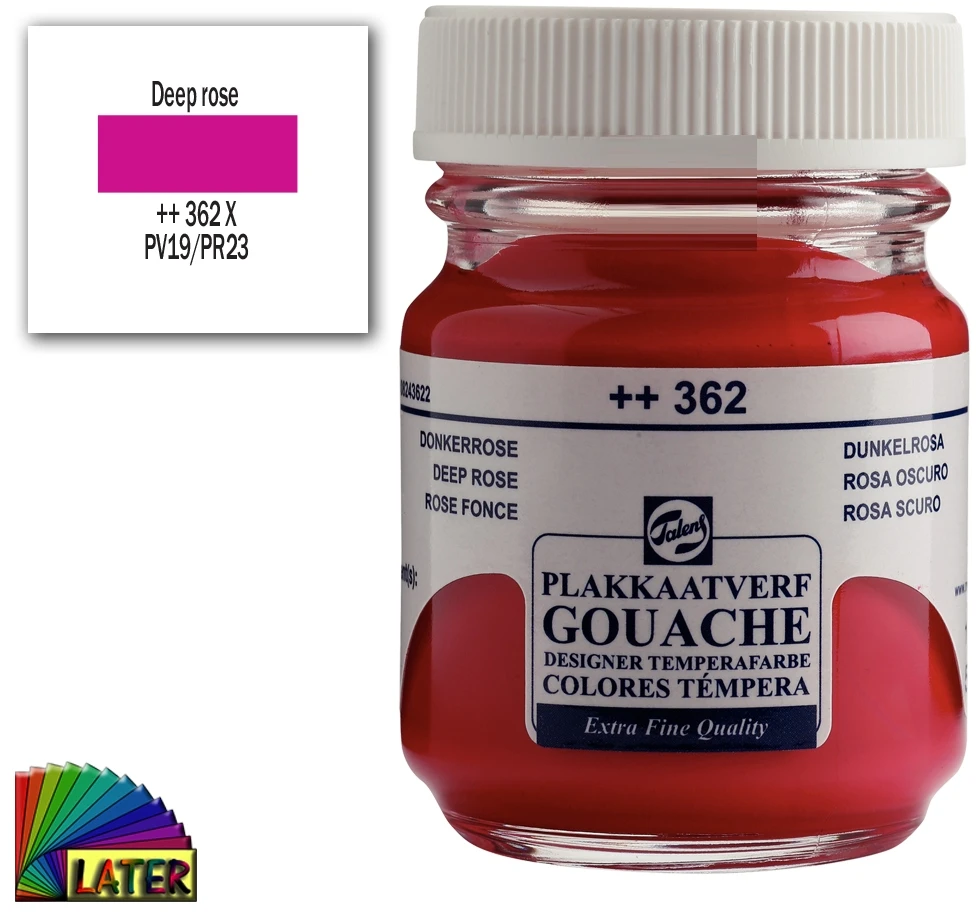 Royal Talens Talens Gouache Dažai 50 ml - Sodriai Rožiniai