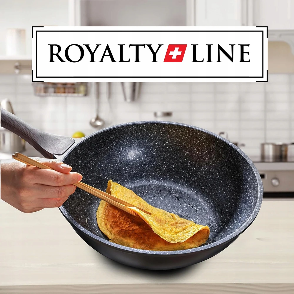 "Royalty Line" RL-BR30M: 30 cm marmurinis seklus sriubos puodas