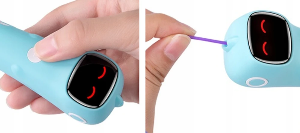 Rožinis belaidis 3D PEN 2.0 + 20 spalvų PCL siūlas
