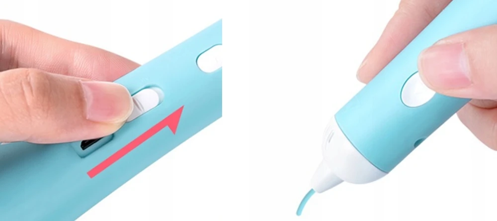 Rožinis belaidis 3D PEN 2.0 + 20 spalvų PCL siūlas