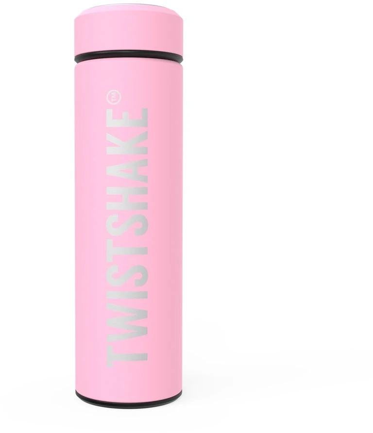 Rožinis THERMAL BUTELIJA Twistshake Thermos 420ml