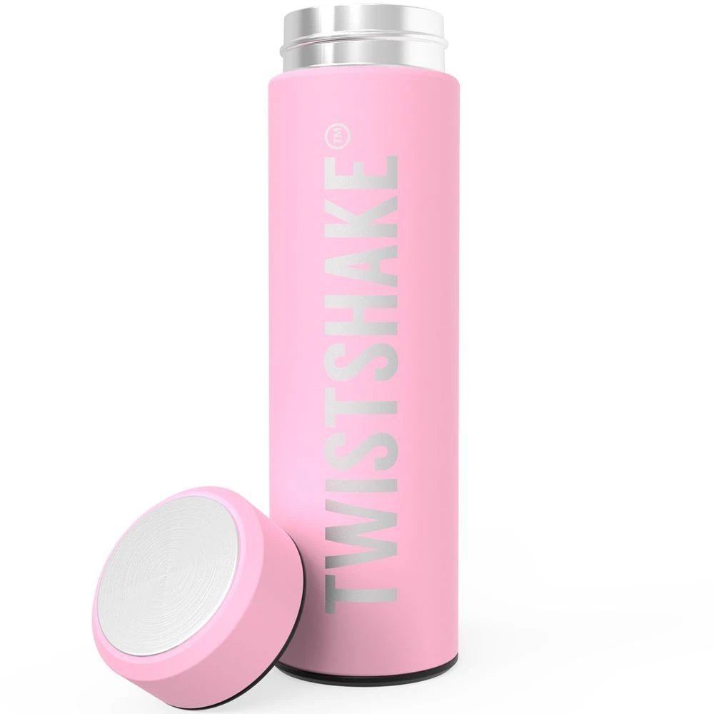 Rožinis THERMAL BUTELIJA Twistshake Thermos 420ml
