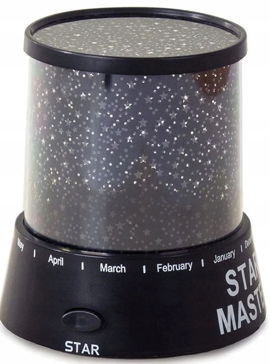 Rozz STARS erdvė USB PROJECTOR naktinė lempa