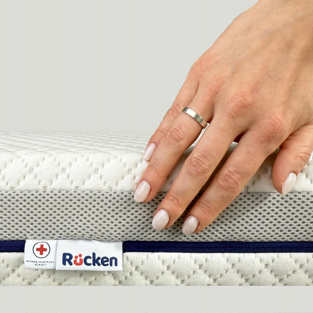 RUCKEN Čiužinys 140x70 vidutinio kietumo PREMIUM FOAM Čiužinys lovelei 70x140