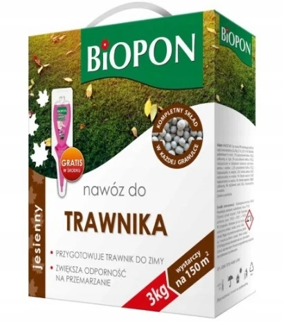 Rudeninės vejos trąšos 3kg Biopon
