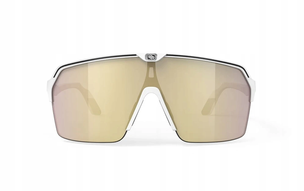 Rudy Project SPINSHIELD AIR Baltas MATTE - Multilaser Gold akiniai