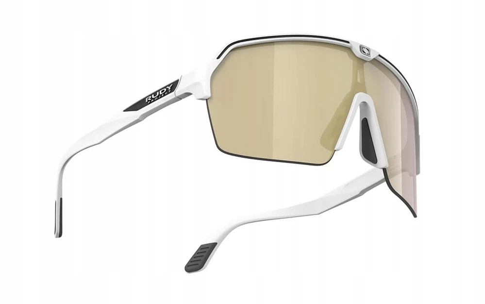 Rudy Project SPINSHIELD AIR Baltas MATTE - Multilaser Gold akiniai