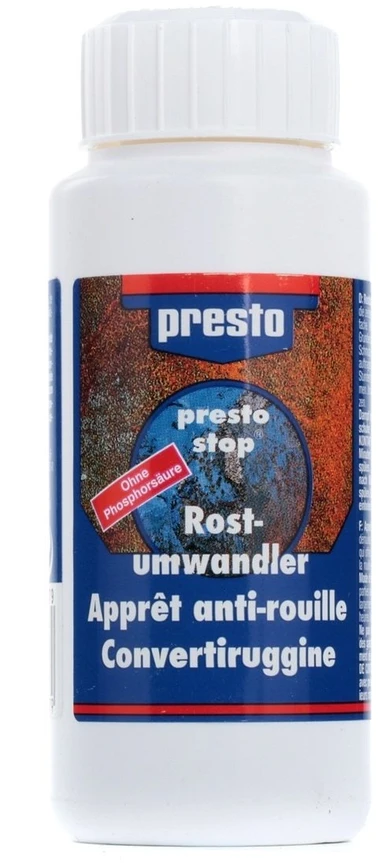 Rūdžių surišėjas ir gruntas metalui PRESTO, rusvai gelsvos sp., 400 ml
