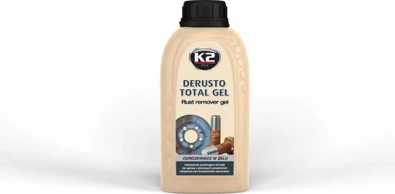 K2 Rūdžių valiklis DERUSTO TOTAL gel 250ml