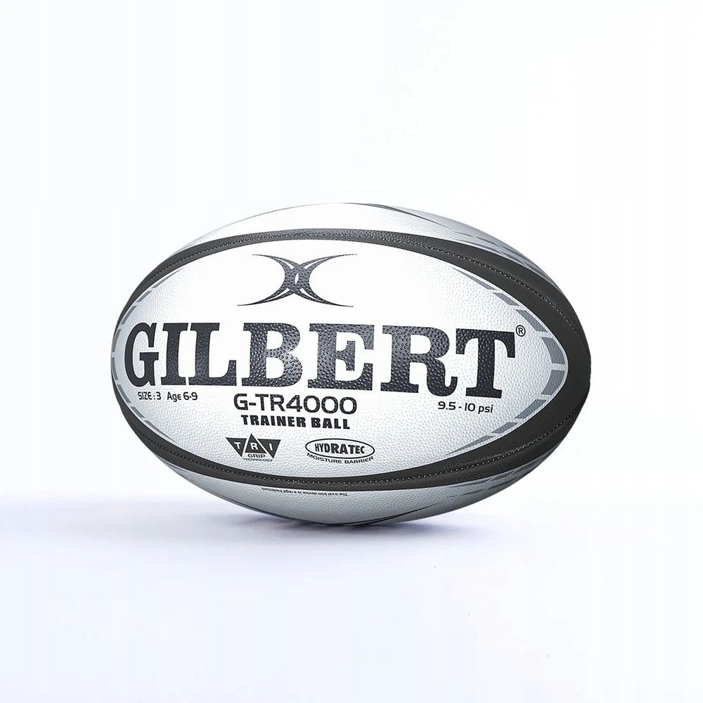 Rugby ball - Gilbert - G -TR4000 - Size 3 - Juodas