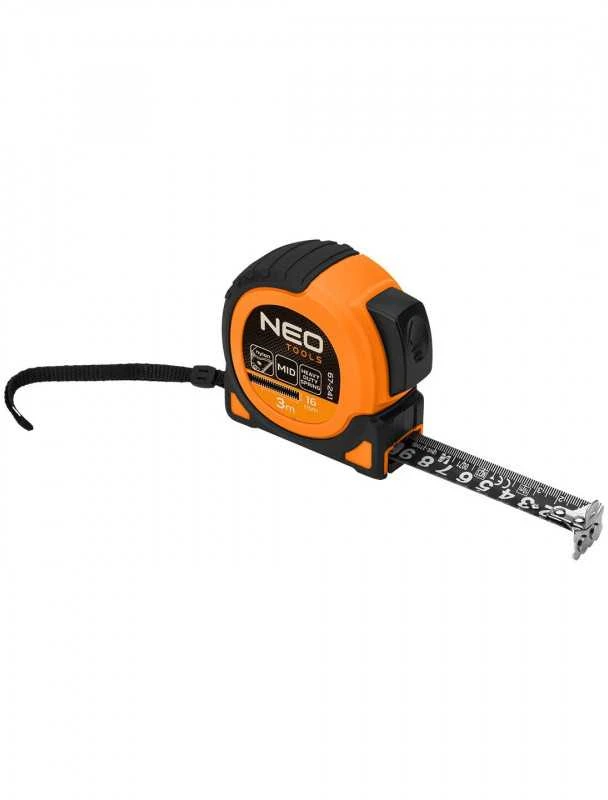 Miara Ruletė NEO TOOLS Super Juodas 3m x 16mm