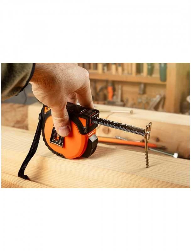 Ruletė NEO TOOLS Super Juodas 5 m x 19 mm