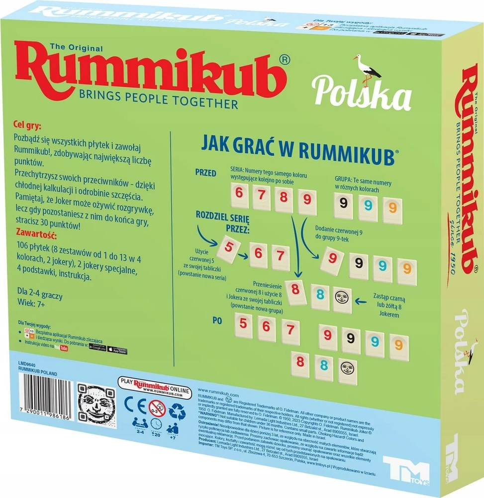 TM Toys Rummikub LIMITED LENKIJA
