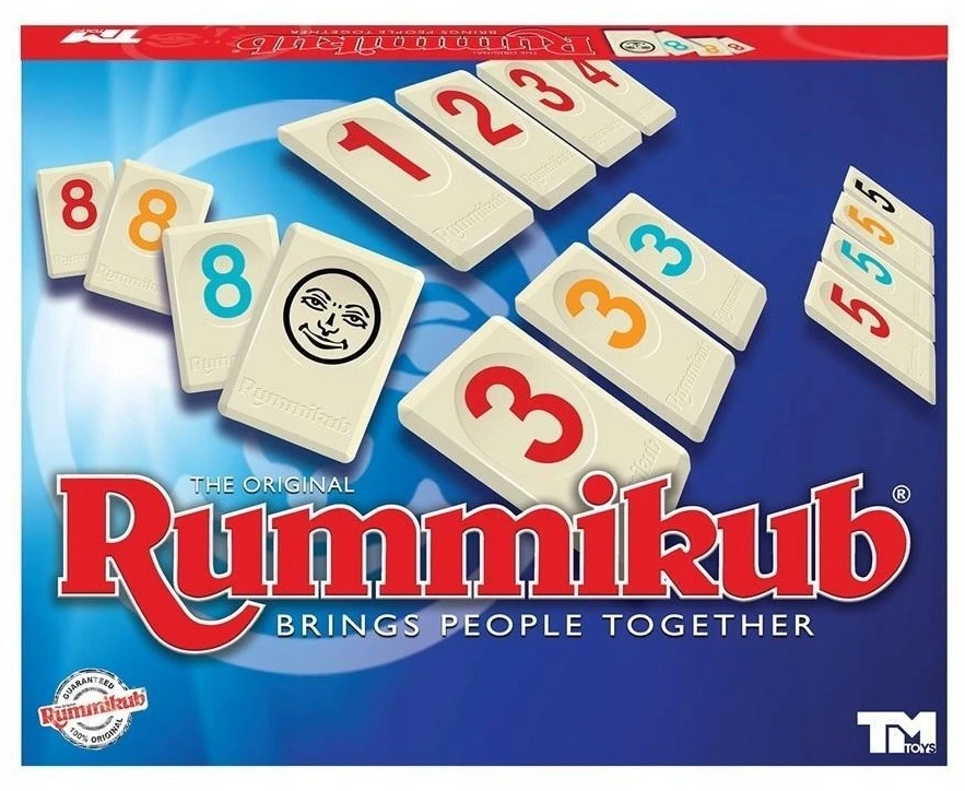 TM Toys Stalo žaidimas Rummikub šeimai