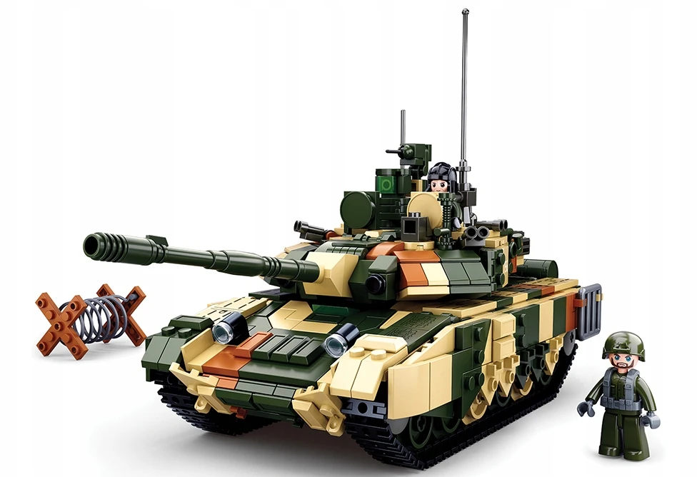 Rusijos tanko T-90 blokai 758 el Sluban karinės armijos B0756