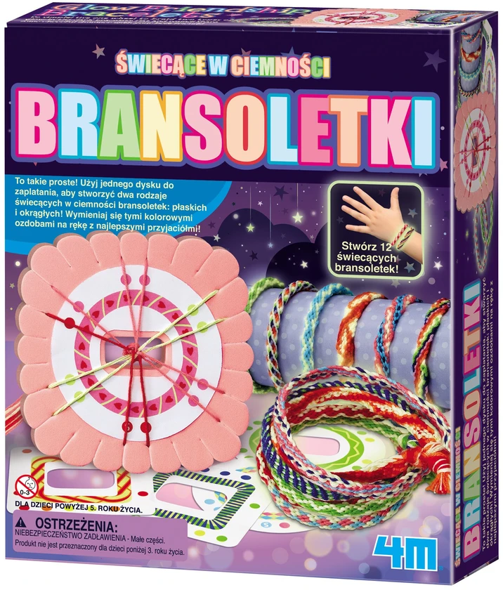 4M Blizgančios draugystės apyrankės