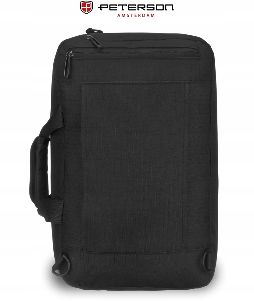 Kuprinė unisex Peterson, juoda K23