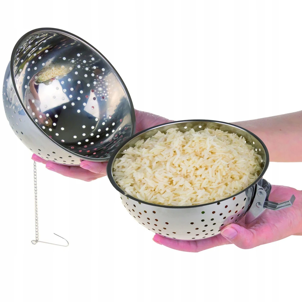 Ryžių kepimo rutulys 14 cm, plieno Ideale