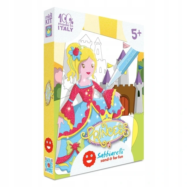 „Sabbiarelli Sand-it for Fun Kit Mini Sand“ paverčia princeses princesėmis
