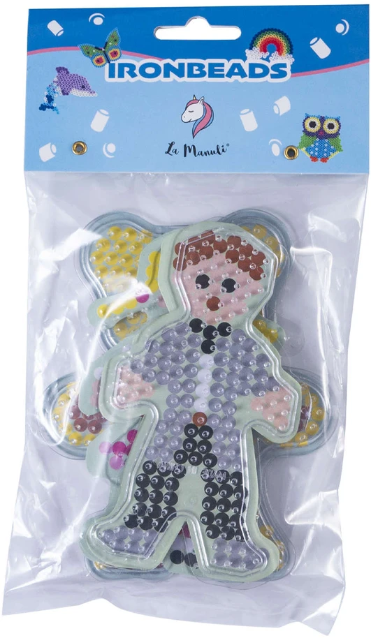 ŠABLONAI lyginamiesiems karoliukams PADS La Manuli Patterns 3 vnt