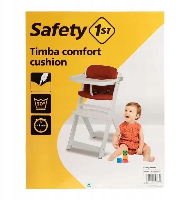 Safety 1ST Įdėklas TIMBA Safety 1. kėdei - erdvus