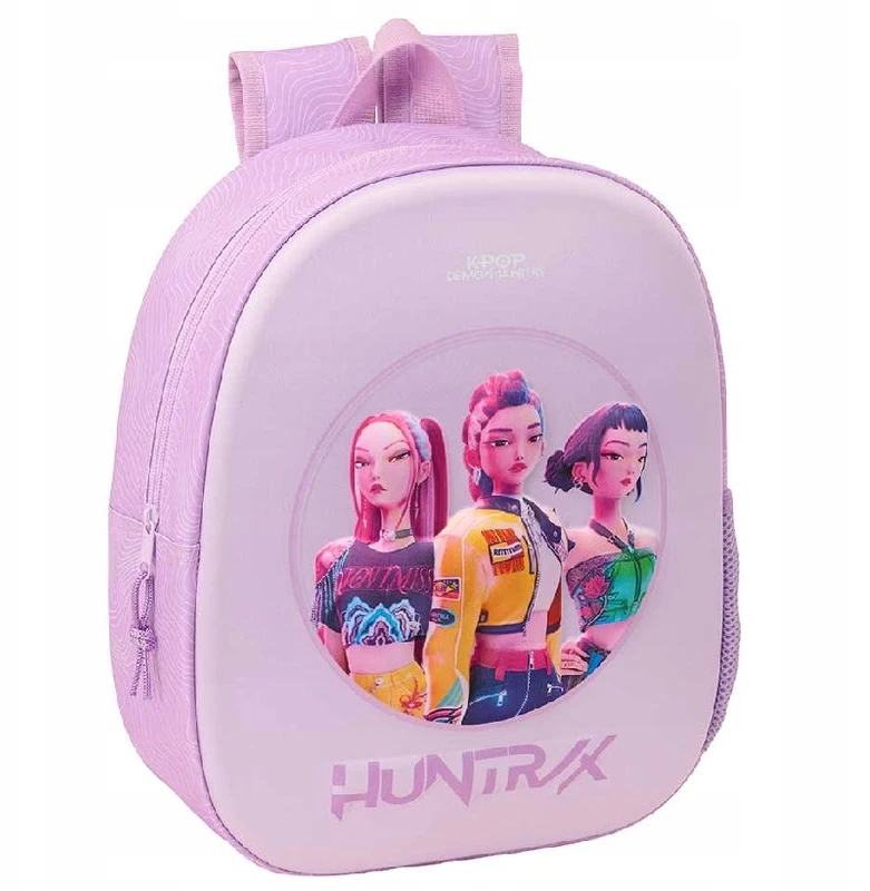 Safta Kuprinė SZKOLNY PRZEDSZKOLNY POJEMNY DZIECIĘCY K-POP DEMON HUNTERS HUNTRIX