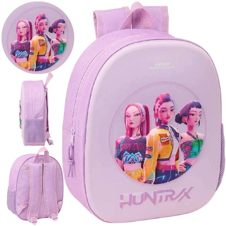 Safta Kuprinė SZKOLNY PRZEDSZKOLNY POJEMNY DZIECIĘCY K-POP DEMON HUNTERS HUNTRIX