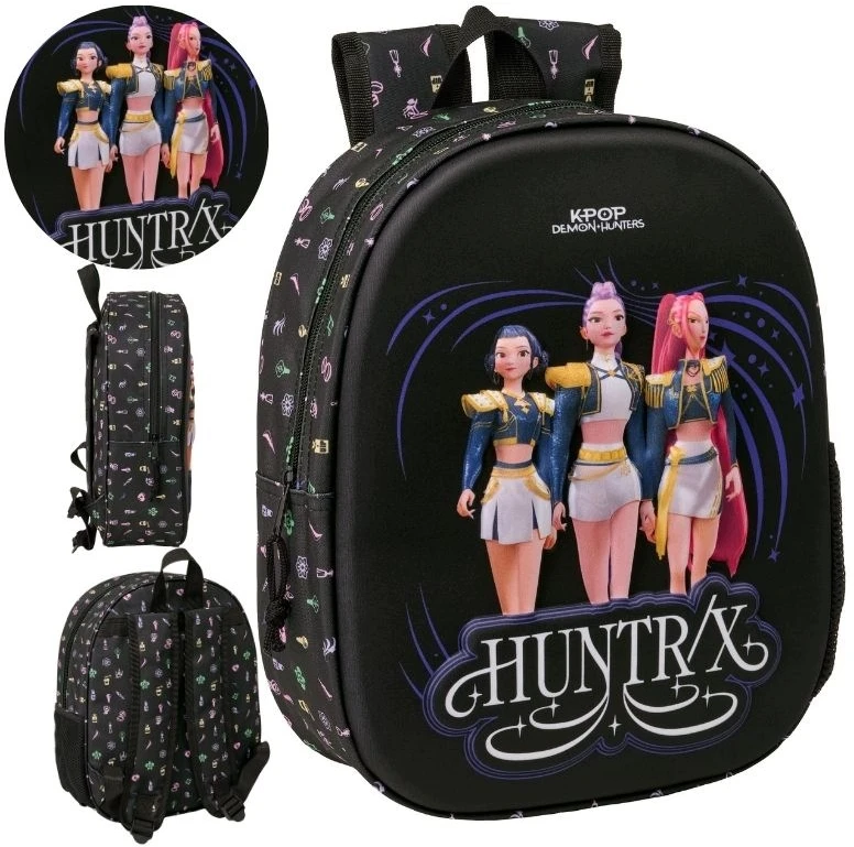 Safta Kuprinė SZKOLNY PRZEDSZKOLNY POJEMNY DZIECIĘCY K-POP DEMON HUNTERS HUNTRIX