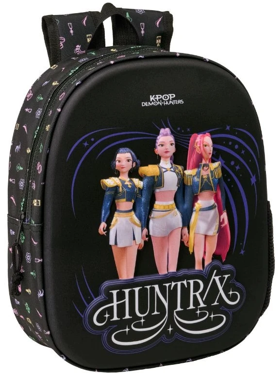 Safta Kuprinė SZKOLNY PRZEDSZKOLNY POJEMNY DZIECIĘCY K-POP DEMON HUNTERS HUNTRIX