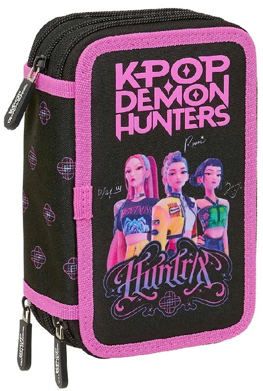 Safta MOKYKLINĖ KĖLĖ SU ĮRANGA, TRIJŲ SKYRIŲ K-POP DEMONŲ MEDONIAI HUNTRIX