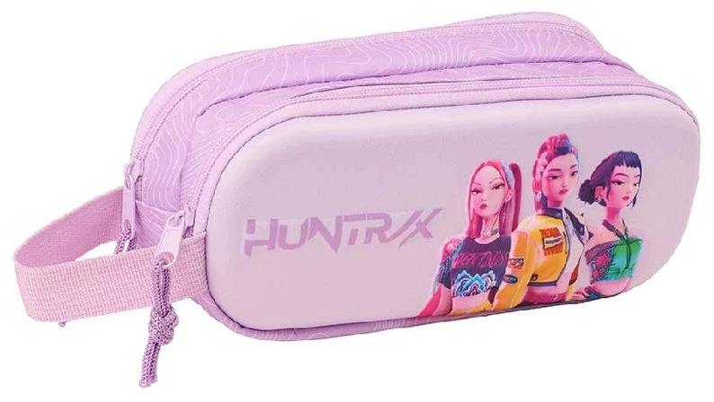 Safta Penalas Dwukomorowy Kpop Demon Hunters Huntrix Dla Dziewczyny FIOLET 3D
