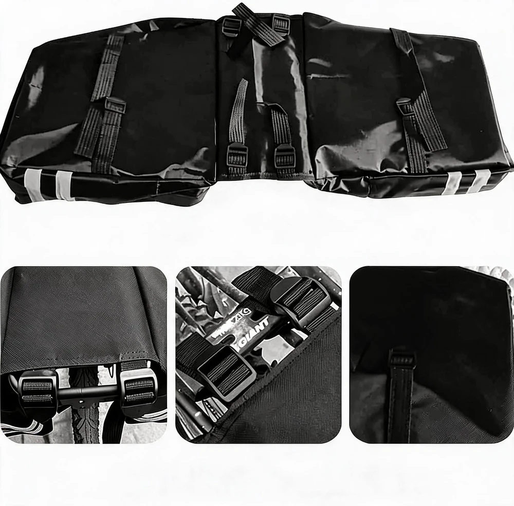 Sahoo Rack bag Dviračio krepšys, du skyriai, 30l