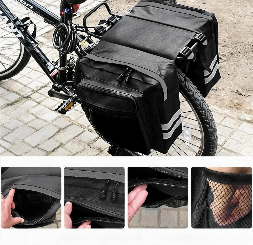 Sahoo Rack bag Dviračio krepšys, du skyriai, 30l