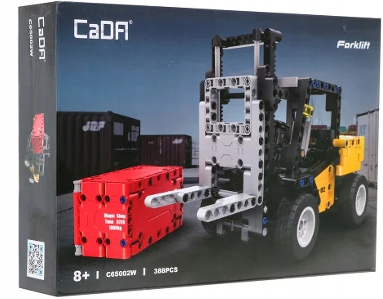 Šakinis krautuvas su konteineriu Cada C65002W, 388 d.
