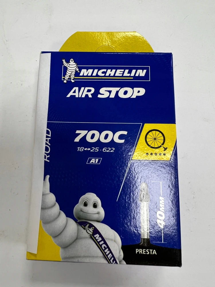 Saks MICHELIN Dviračio Kamera FV AIRSTOP 700x18/20/23/25