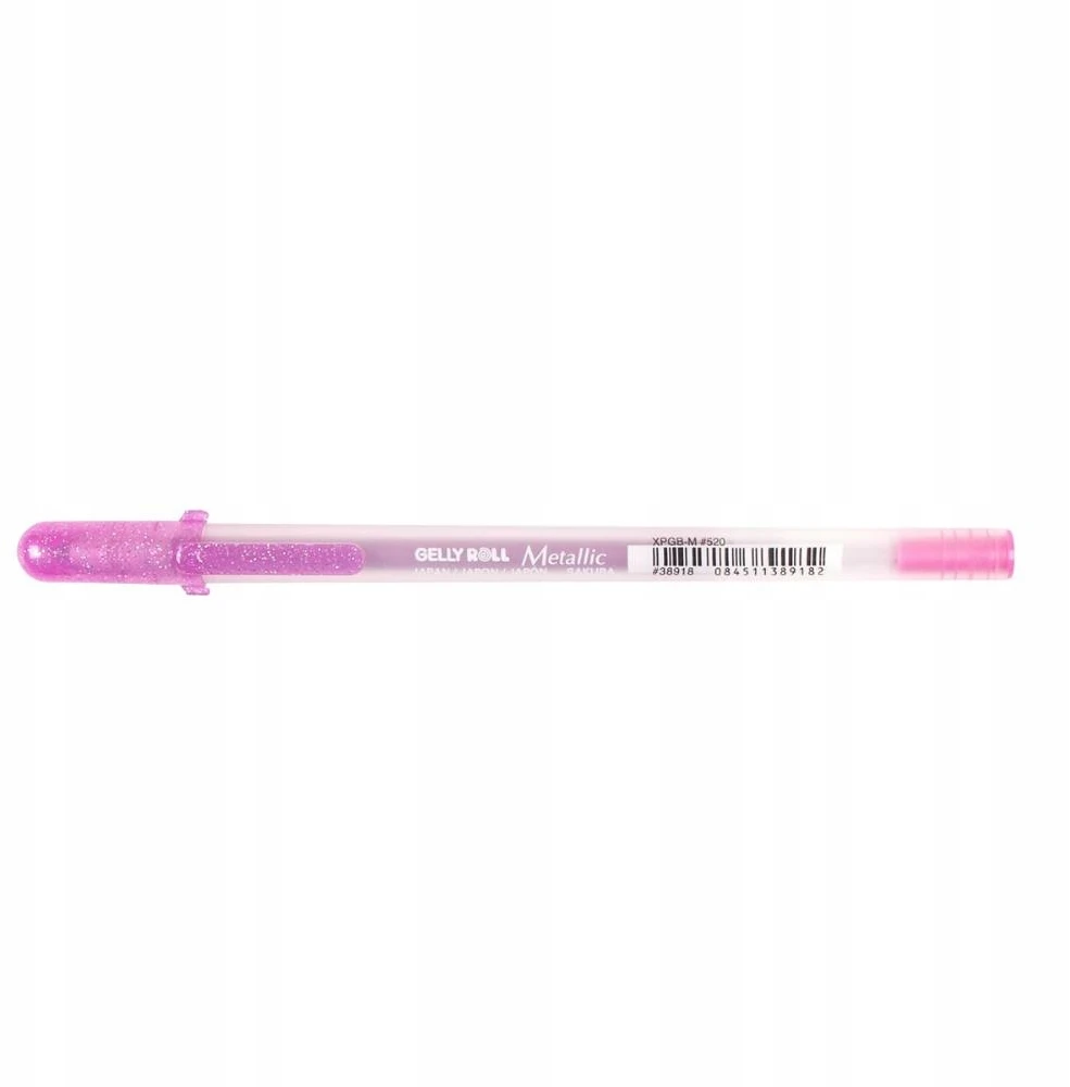 Sakura Gelly Roll Metallic Rožinis Gelinis Rašiklis 0.4mm