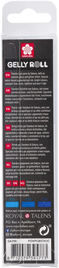 Sakura Gelly Roll Stardust Ocean geliuojantis rašiklis