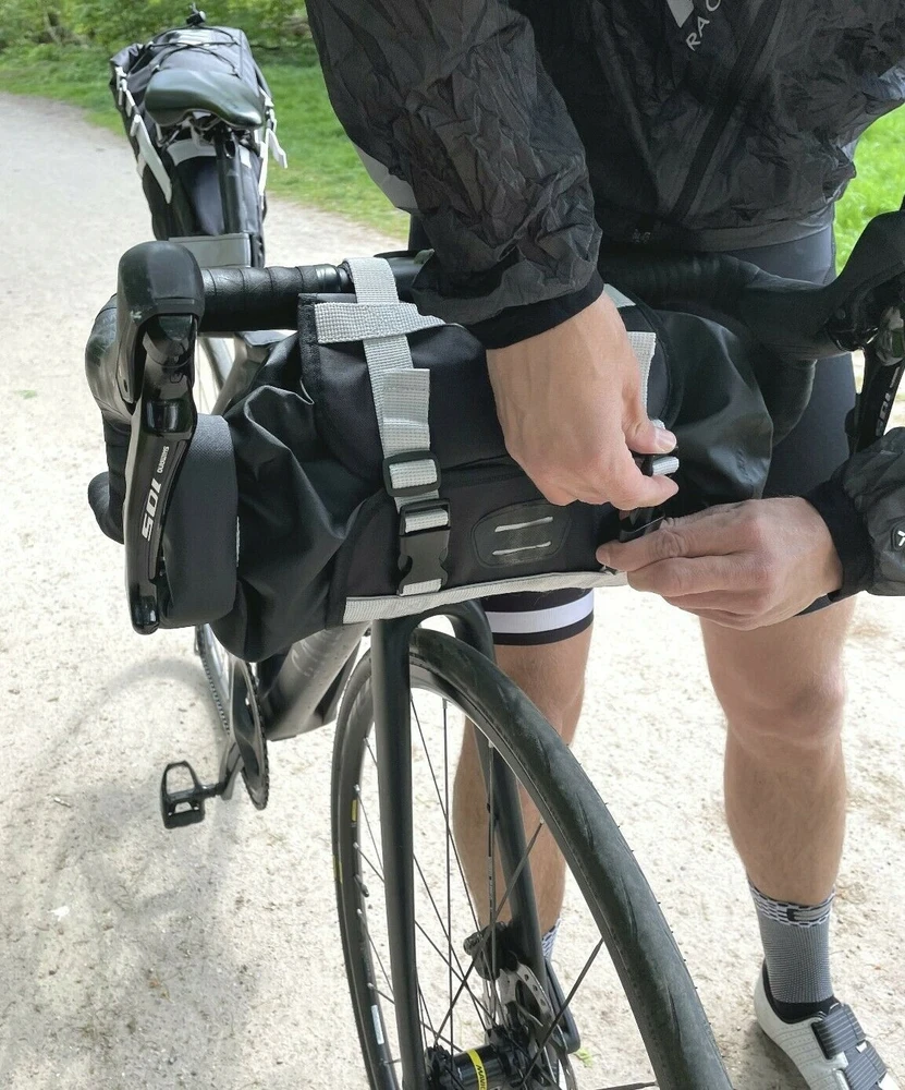 SAKWA dviračio krepšys prie vairo DRY BAG 9L XL