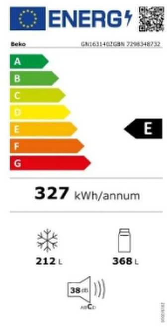 Šaldytuvas BEKO GN163140ZGBN