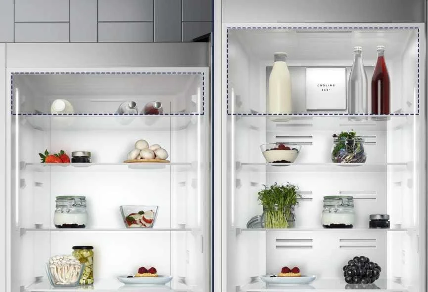 Įm.188.4 cm šaldytuvas su šaldikliu Electrolux ENS6TE19S