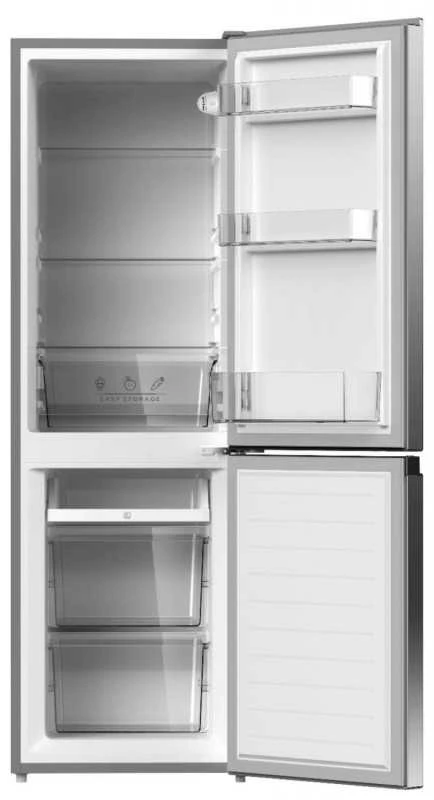 ETA Šaldytuvas | ETA275590010E | Energy efficiency class E | Free standing | Combi | Height 150 cm | Šaldytuvas net capacity 115 L | Šaldiklis net capacity 59 L | 39 dB | Stainless Steel