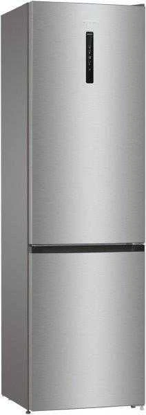 Gorenje | Šaldytuvas | NRK6202AXL4 | Energy efficiency class E | Free standing | Combi | Height 200 cm | No Frost system | Šaldytuvas net capacity 235 L | Šaldiklis net capacity 96 L | Ekranas | 38 dB | Nerūdijantis plienas