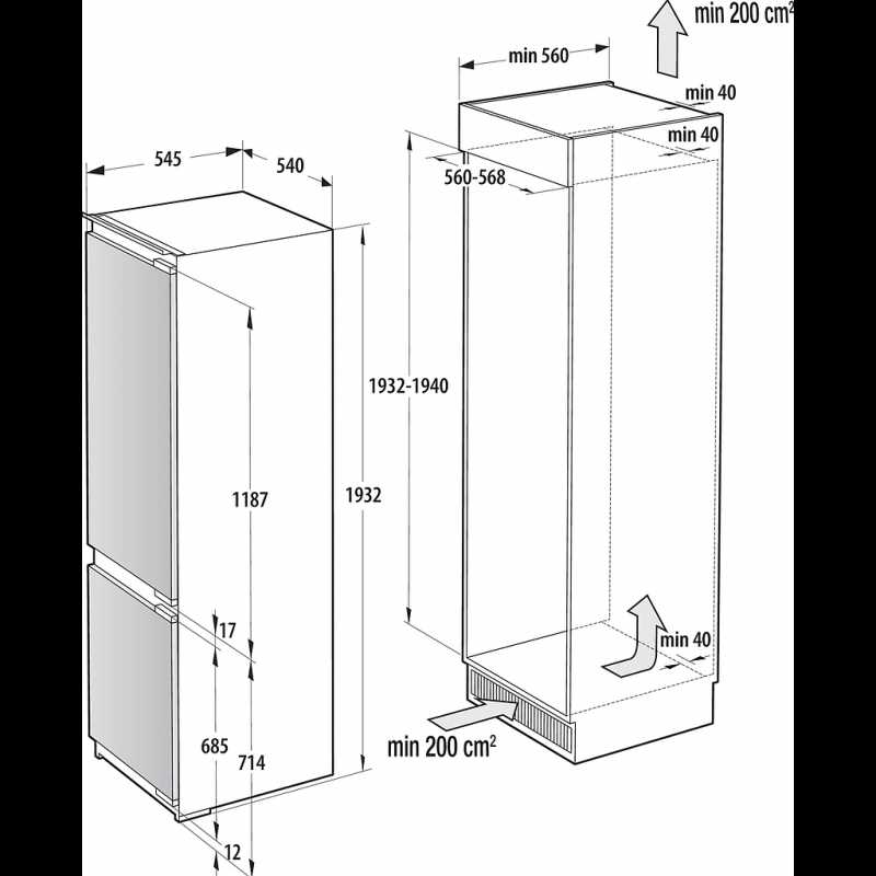 Šaldytuvas Gorenje NRKI519E82WF