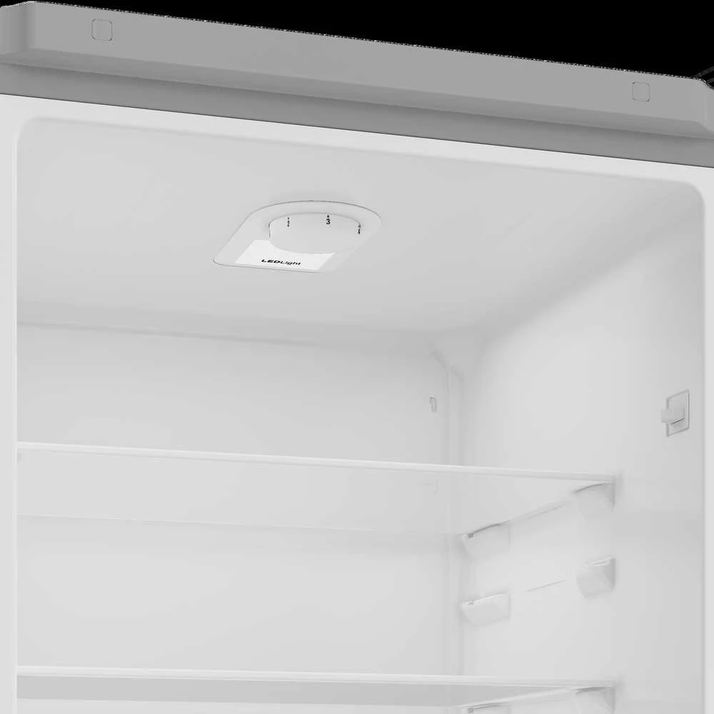BEKO Šaldytuvas RCSA300K40SN, Energy class E, Height 181 cm, Inox