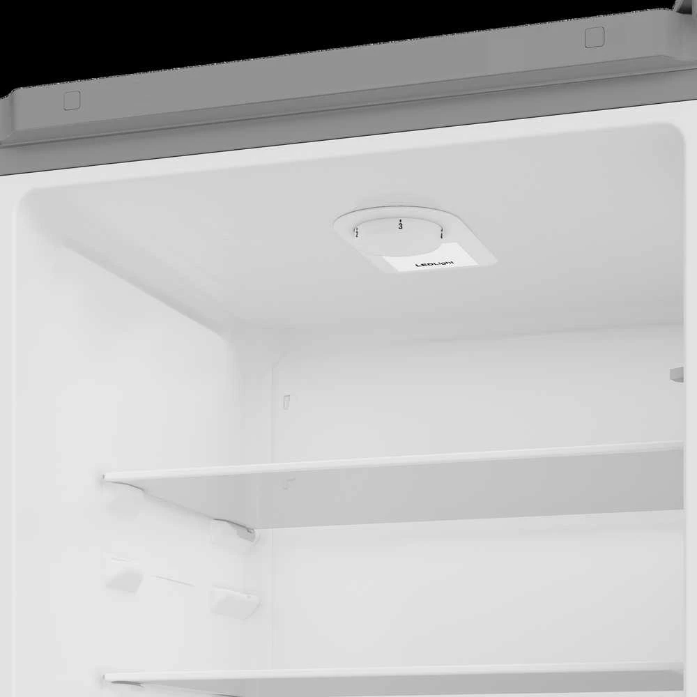 BEKO Šaldytuvas RCSA300K40SN, Energy class E, Height 181 cm, Inox