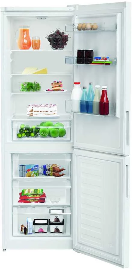 INDESIT Šaldytuvas | INKS 1361 W4E1 | Energy efficiency class E | Free standing | Combi | Height 185.2 cm | Šaldytuvas net capacity 223 L | Šaldiklis net capacity 120 L | 38 dB | Baltas