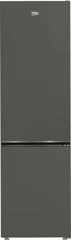 BEKO Šaldytuvas B1RCNA404G, height 203.5 cm, Energy class E, NeoFrost, AeroFlow, Pilkas