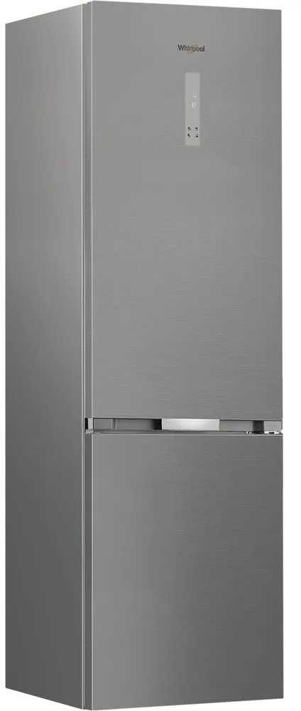 Whirlpool Šaldytuvas | WHK 26402 XP4E | Energy efficiency class E | Free standing | Combi | Height 203.5 cm | No Frost system | Šaldytuvas net capacity 249 L | Šaldiklis net capacity 106 L | Ekranas | 37 dB | Sidabrinis