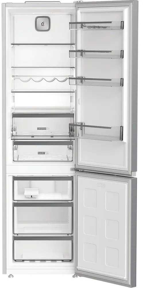 Whirlpool Šaldytuvas | WHK 26402 XP4E | Energy efficiency class E | Free standing | Combi | Height 203.5 cm | No Frost system | Šaldytuvas net capacity 249 L | Šaldiklis net capacity 106 L | Ekranas | 37 dB | Sidabrinis